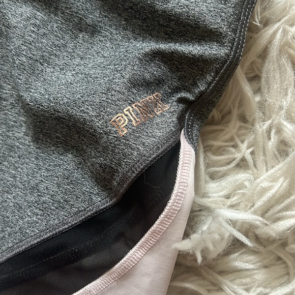 VS PINK/BLK MESH GYM PANTS/CAPRIS Sz.S - Picture 3 of 5